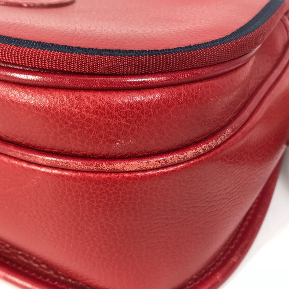 Celine Python Shoulder Bag Travel Red Boston - image 7